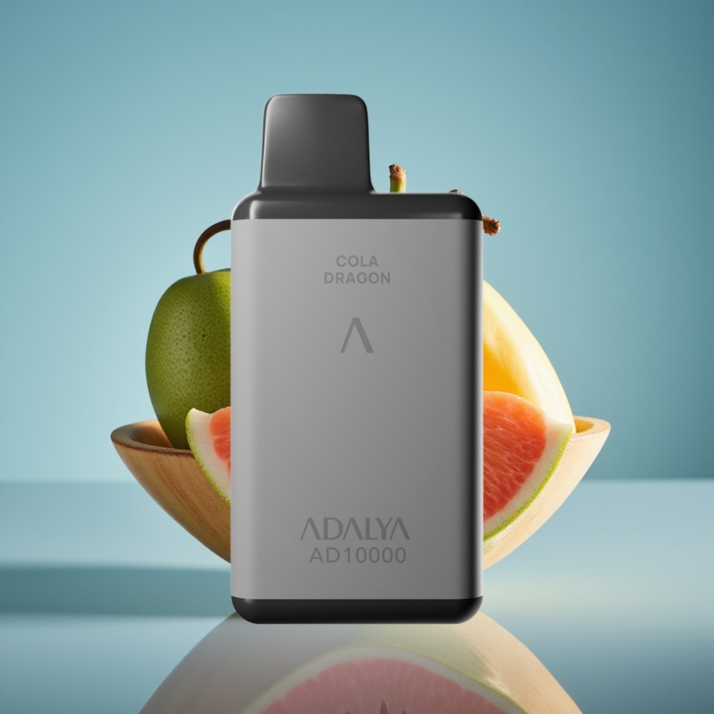 Adalya AD 10 000 Puffs Jednorazové Vape English Lord priestorovo sivá USB-C