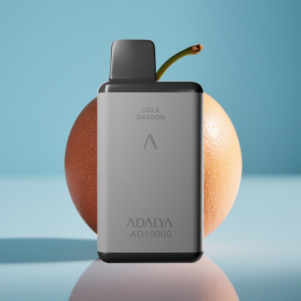 Adalya AD 10 000 Puffs Jednorazové Vape Mi Amor Priestorovo sivý