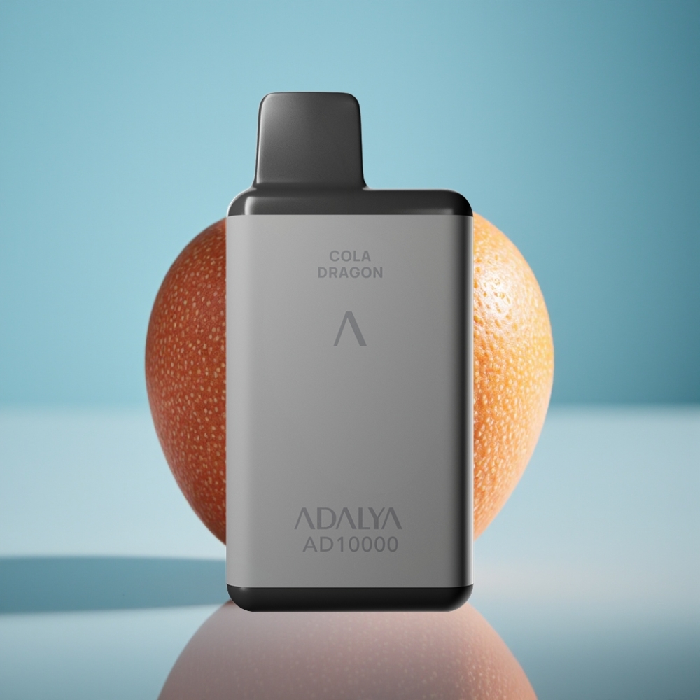 Adalya AD 10000 Puffs Jednorazové Vape Love 66 14 ml 2 nikotín vesmírna sivá