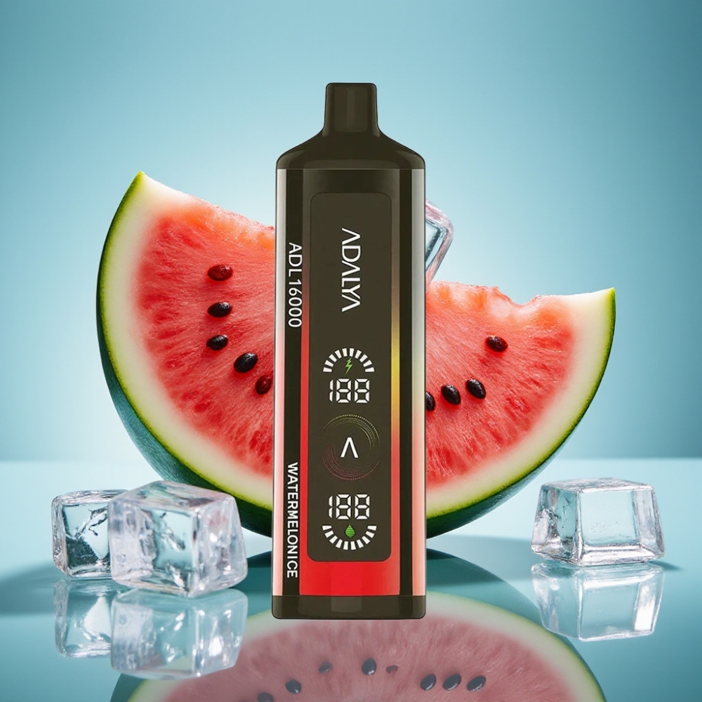 Adalya ADL 16000 PRO Puffs Jednorazové Vape Watermelon Ice 25ml USB-C Adalya ADL 16000 PRO Puffs Jednorazové Vape 25ml USB-C