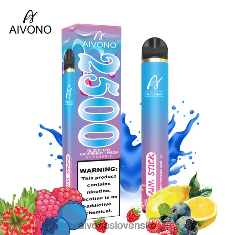 Aivono Puffs 62L8BJ154 Aivono AIM STICK 2500 čučoriedka malina citrón