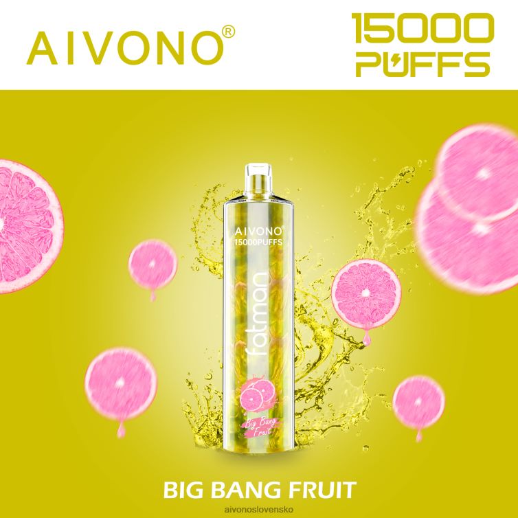 Aivono Puffs 62L8BJ16 Aivono FATMAN 15 000 ovocie veľkého tresku
