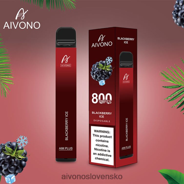 Aivono Puffs 62L8BJ172 Aivono AIM PLUS 800 černicový ľad