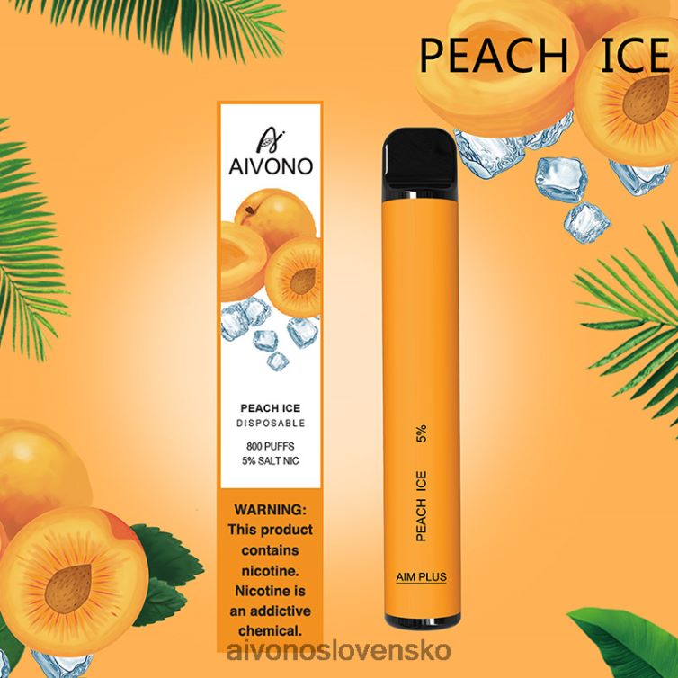 Aivono Puffs 62L8BJ190 Aivono AIM PLUS 800 broskyňový ľad