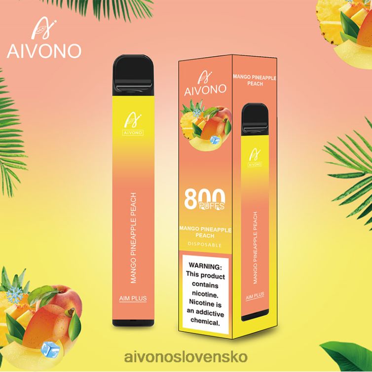 mango ananás broskyňa