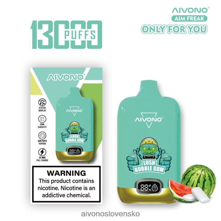Aivono Puffs 62L8BJ247 Aivono AIM FREAK 13 000 svieža žuvačka