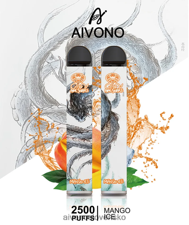 Aivono Puffs 62L8BJ313 Aivono AIM SNAKE 2500 mangový ľad