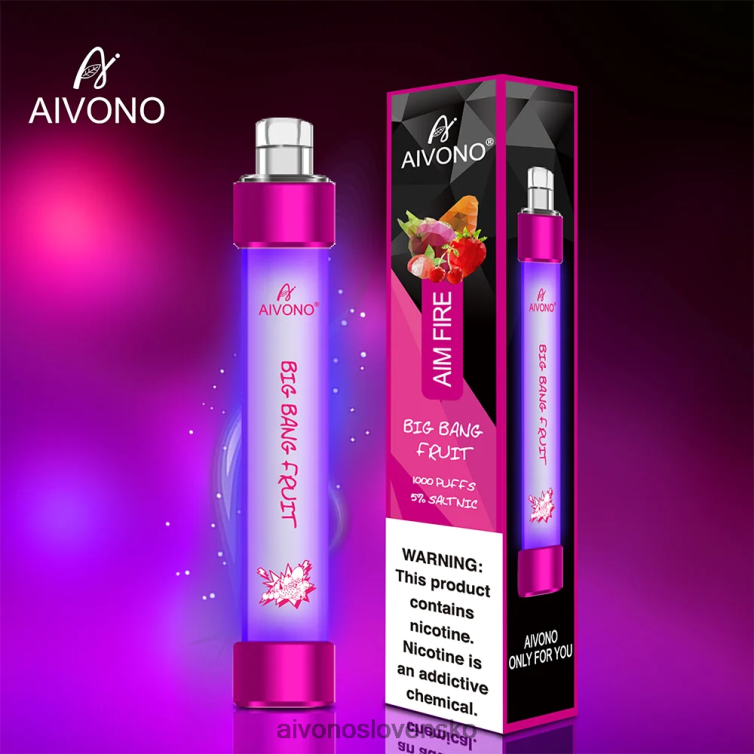 Aivono Puffs 62L8BJ325 Aivono AIM FIRE 1000 ovocie veľkého tresku