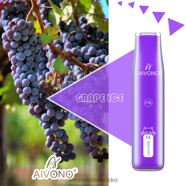Aivono Puffs 62L8BJ337 Aivono AIM CAT 400 hroznový ľad