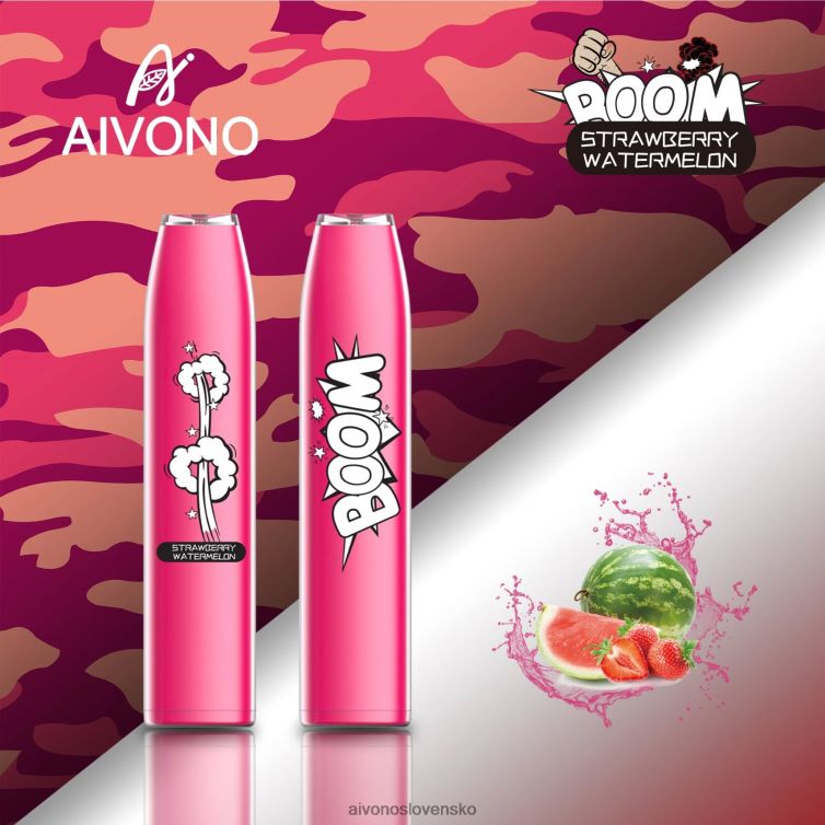 Aivono Puffs 62L8BJ364 Aivono AIM BOOM 600 jahodový melón