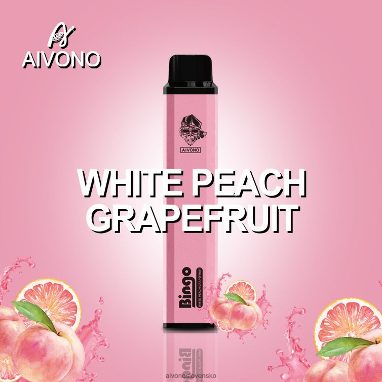 Aivono Slovensko 62L8BJ134 Aivono AIM BINGO 4000 biely broskyňový grapefruit