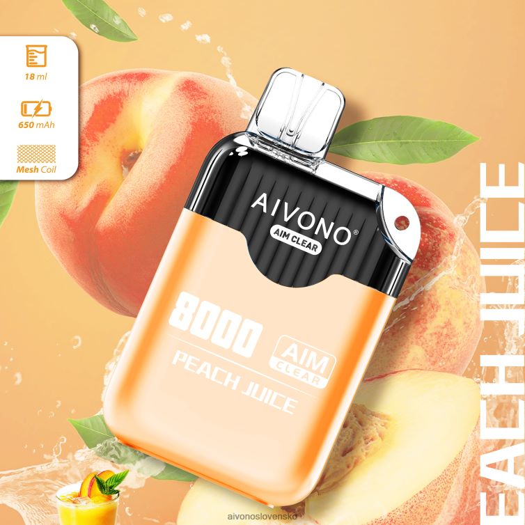 Aivono Slovensko 62L8BJ203 Aivono AIM CLEAR 8000 broskyňová šťava