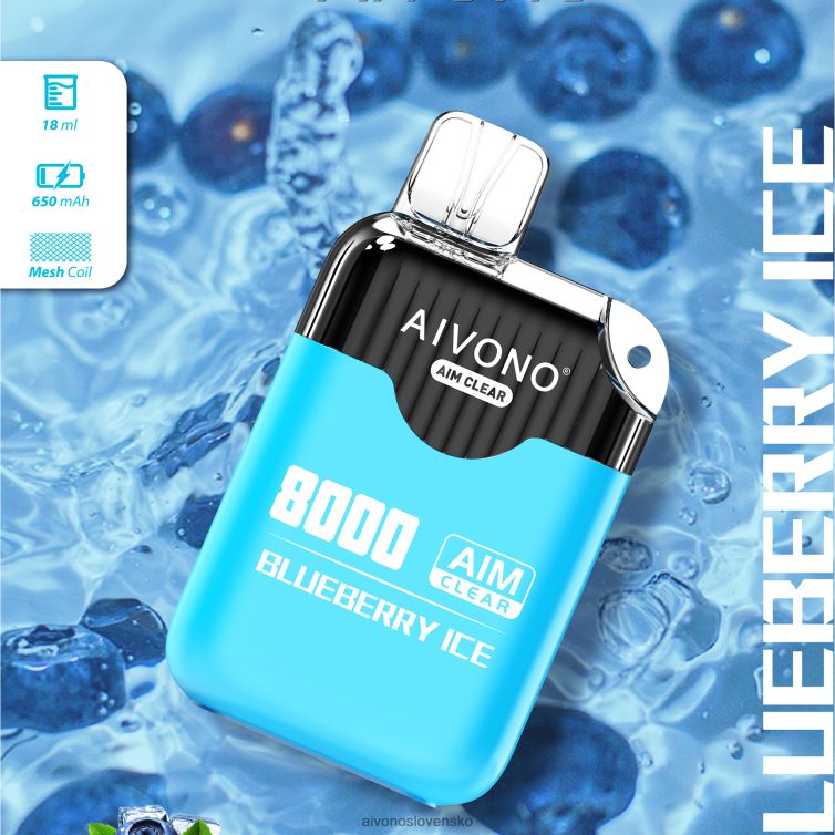 Aivono Slovensko 62L8BJ206 Aivono AIM CLEAR 8000 čučoriedkový ľad