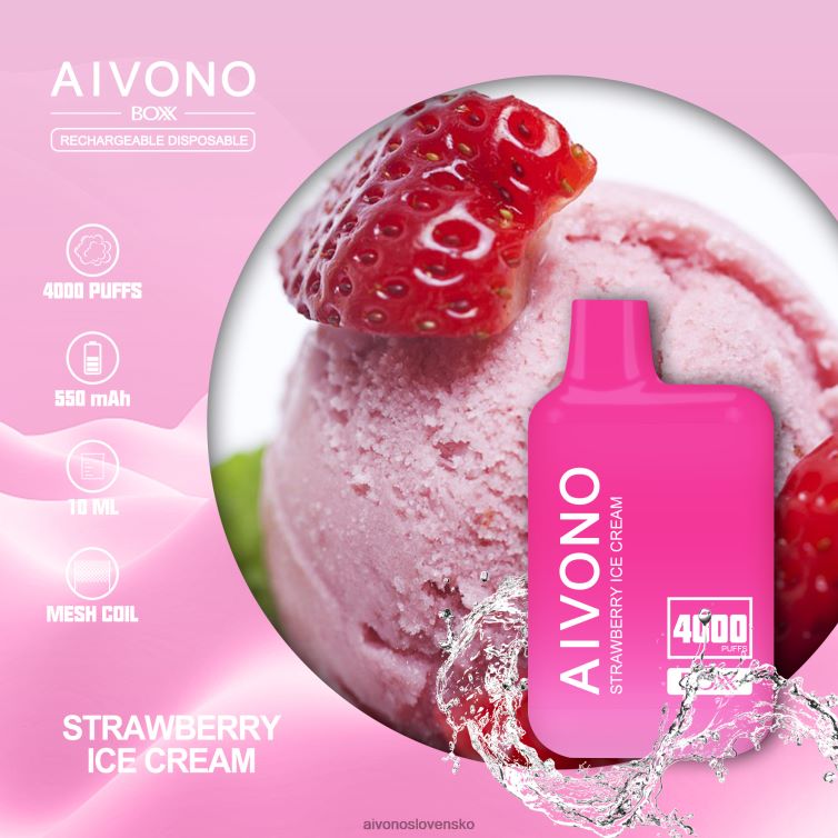 Aivono Slovensko 62L8BJ221 Aivono AIM BOXX 4000 jahodová zmrzlina