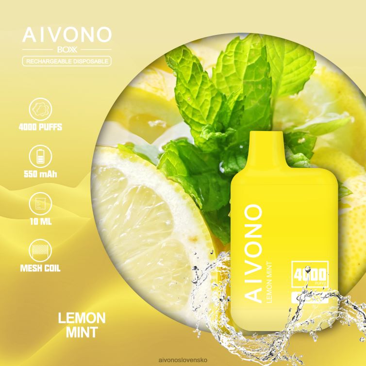 Aivono Slovensko 62L8BJ230 Aivono AIM BOXX 4000 citrónová mäta