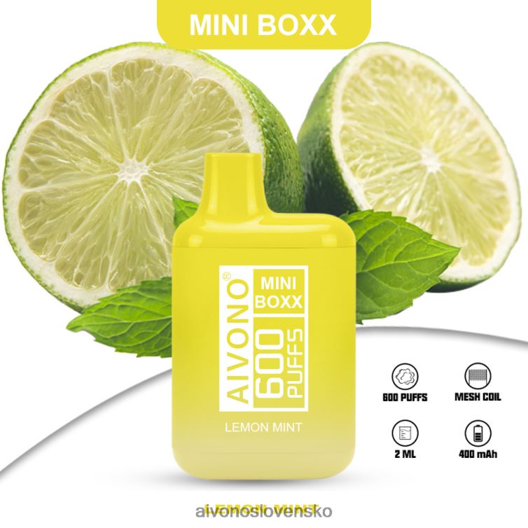 Aivono Slovensko 62L8BJ233 Aivono AIM MINI BOXX 600 citrónová mäta