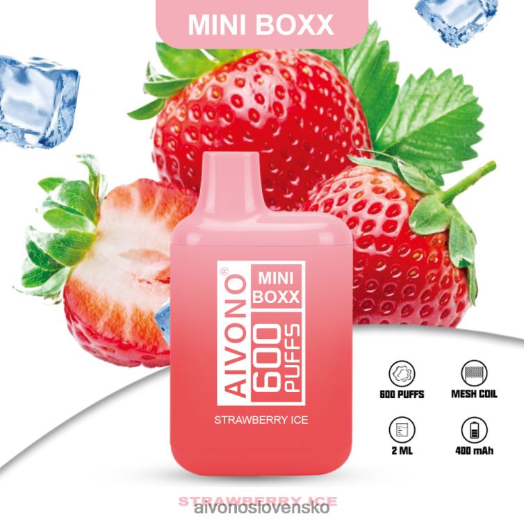 Aivono Slovensko 62L8BJ236 Aivono AIM MINI BOXX 600 jahodový ľad
