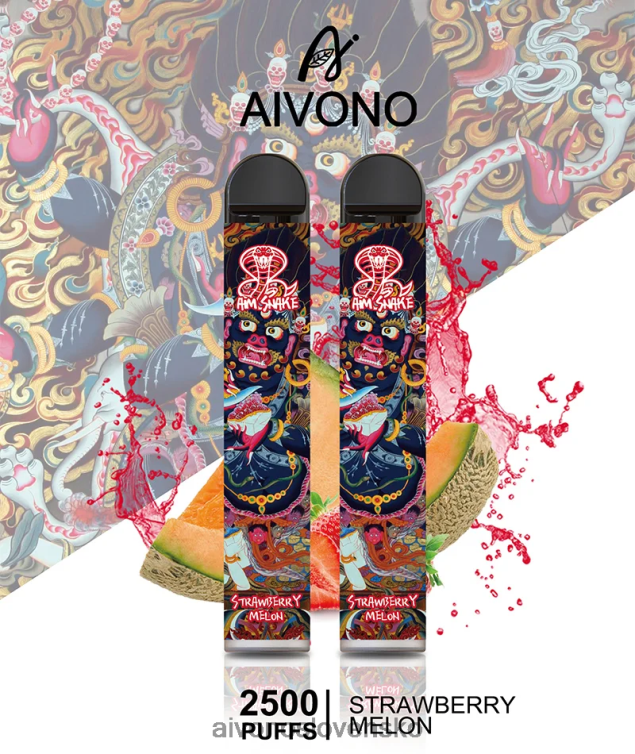 Aivono Slovensko 62L8BJ320 Aivono AIM SNAKE 2500 jahodový melón