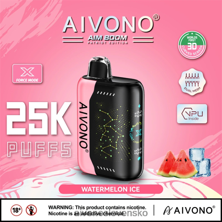 Aivono Slovensko 62L8BJ353 Aivono AIM BOOM 25 000 melónový ľad