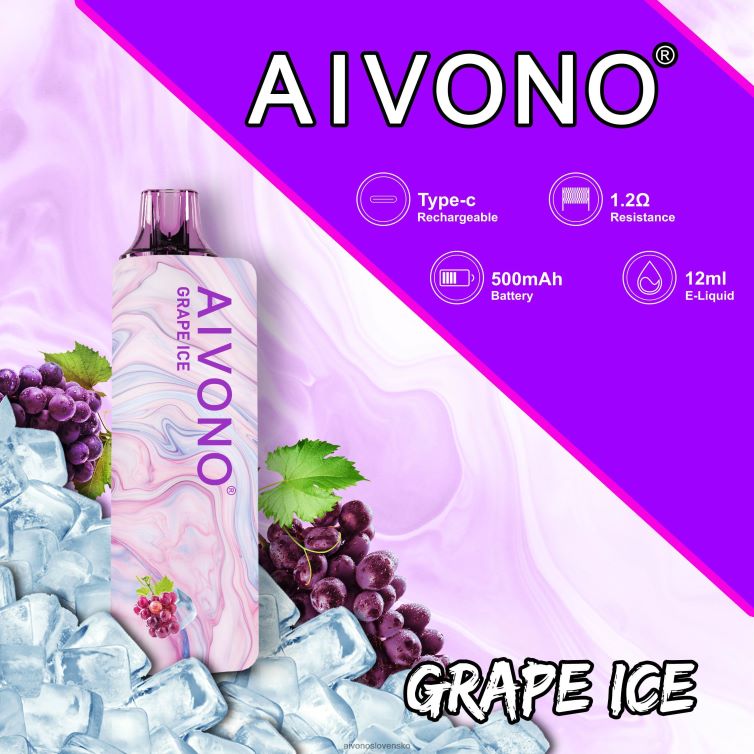 Aivono Vape Slovensko 62L8BJ102 Aivono AIM GUN 7000 hroznový ľad