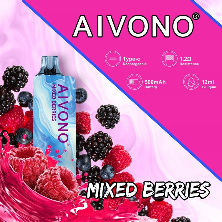 Aivono Vape Slovensko 62L8BJ111 Aivono AIM GUN 7000 zmiešané bobule