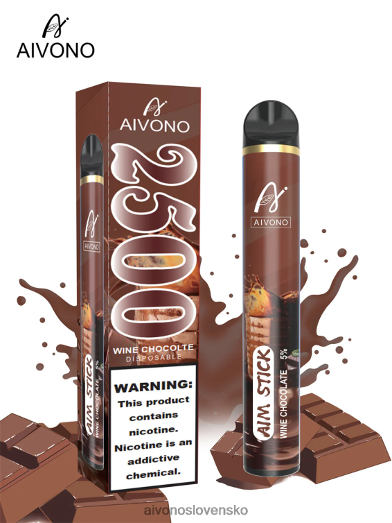 Aivono Vape Slovensko 62L8BJ156 Aivono AIM STICK 2500 vínna čokoláda