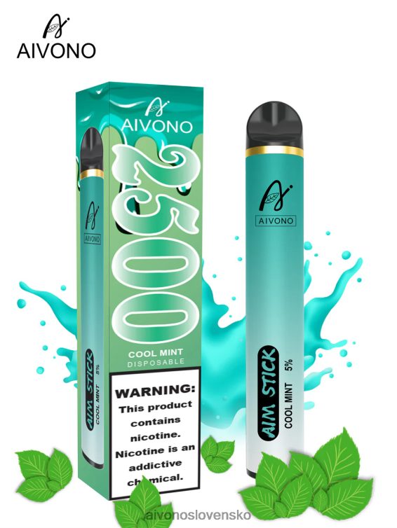Aivono Vape Slovensko 62L8BJ159 Aivono AIM STICK 2500 chladná mäta