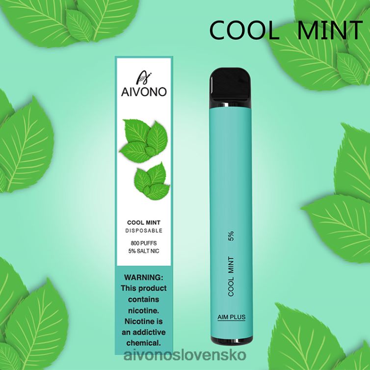 Aivono Vape Slovensko 62L8BJ177 Aivono AIM PLUS 800 chladná mäta