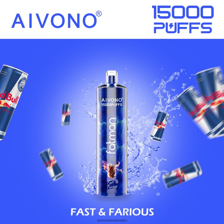 Aivono Vape Slovensko 62L8BJ18 Aivono FATMAN 15 000 rýchlo a zbesilo