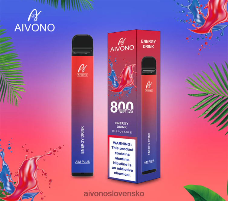 Aivono Vape Slovensko 62L8BJ201 Aivono AIM PLUS 800 energetický nápoj