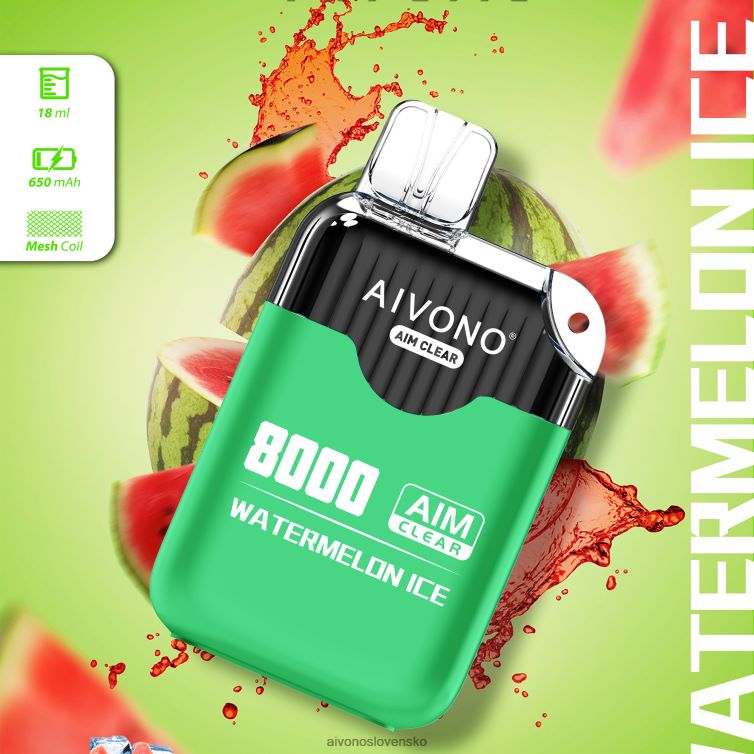 Aivono Vape Slovensko 62L8BJ204 Aivono AIM CLEAR 8000 melónový ľad
