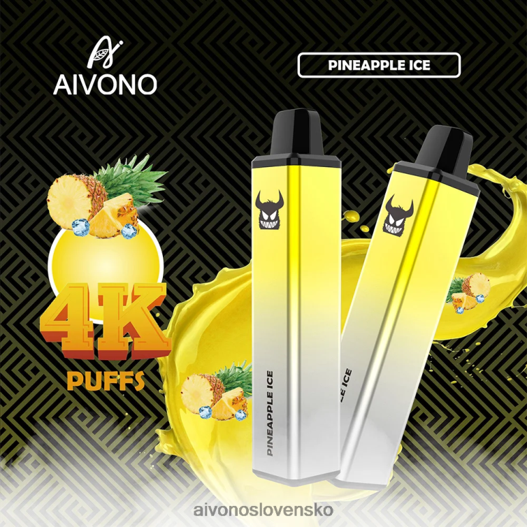 Aivono Vape Slovensko 62L8BJ255 Aivono AIM FREAK 4000 ananásový ľad