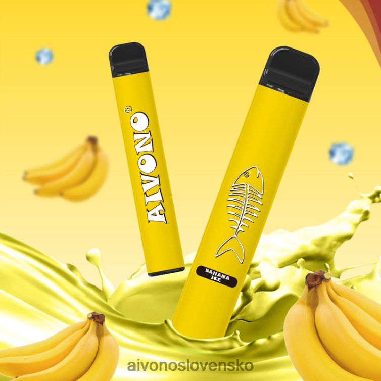 Aivono Vape Slovensko 62L8BJ276 Aivono AIM FISHBONE 600 banánový ľad