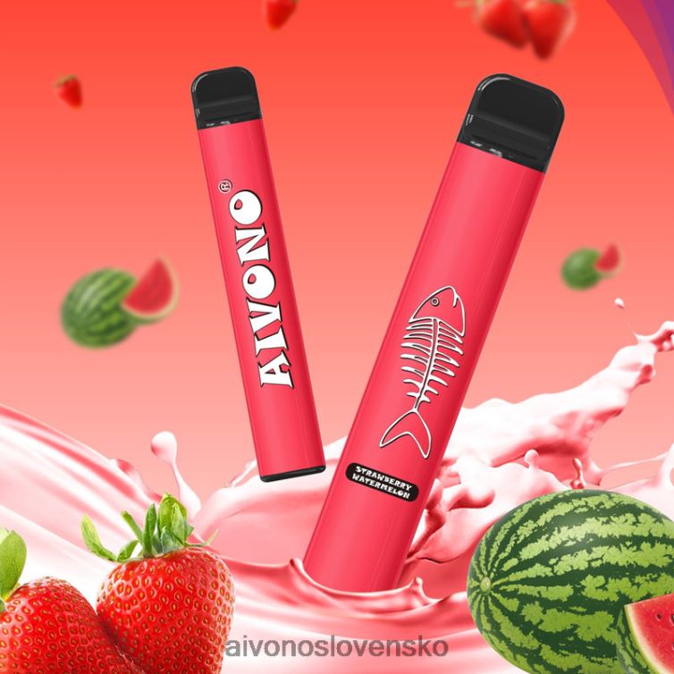 Aivono Vape Slovensko 62L8BJ282 Aivono AIM FISHBONE 600 jahodový melón