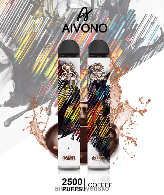 Aivono Vape Slovensko 62L8BJ300 Aivono AIM SNAKE 2500 kávu