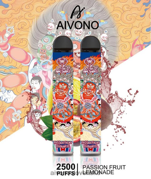 Aivono Vape Slovensko 62L8BJ315 Aivono AIM SNAKE 2500 marakujová limonáda