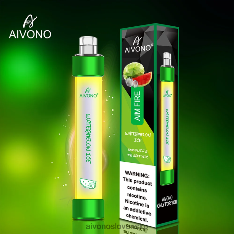 Aivono Vape Slovensko 62L8BJ333 Aivono AIM FIRE 1000 melónový ľad