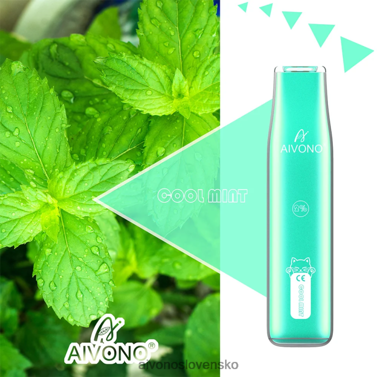 Aivono Vape Slovensko 62L8BJ336 Aivono AIM CAT 400 chladná mäta