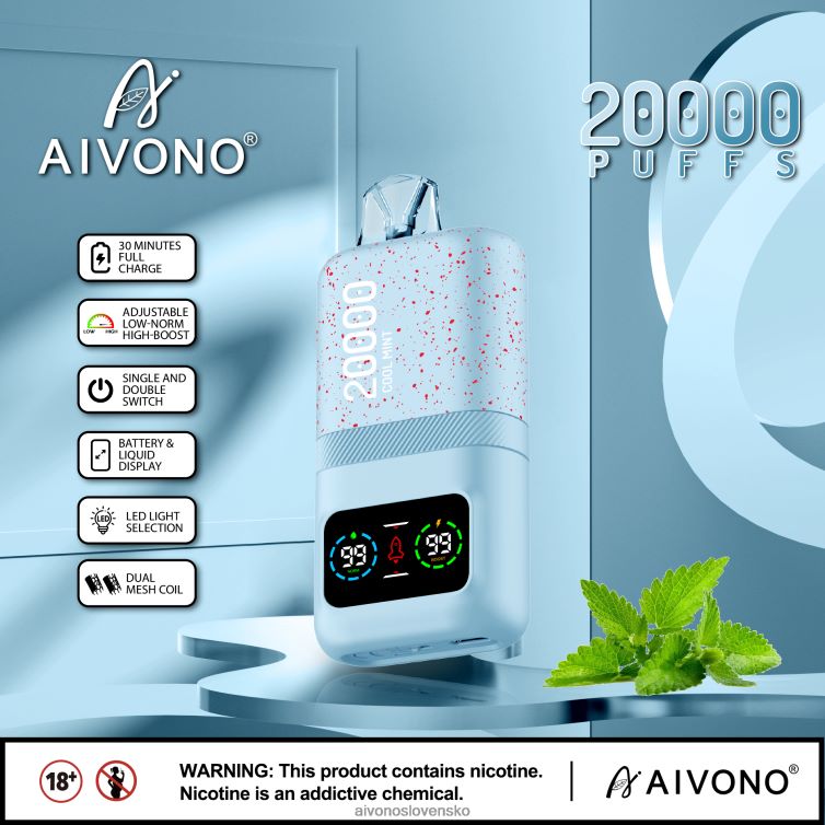 Aivono Vape Slovensko 62L8BJ84 Aivono AIM magic 20 000 chladná mäta