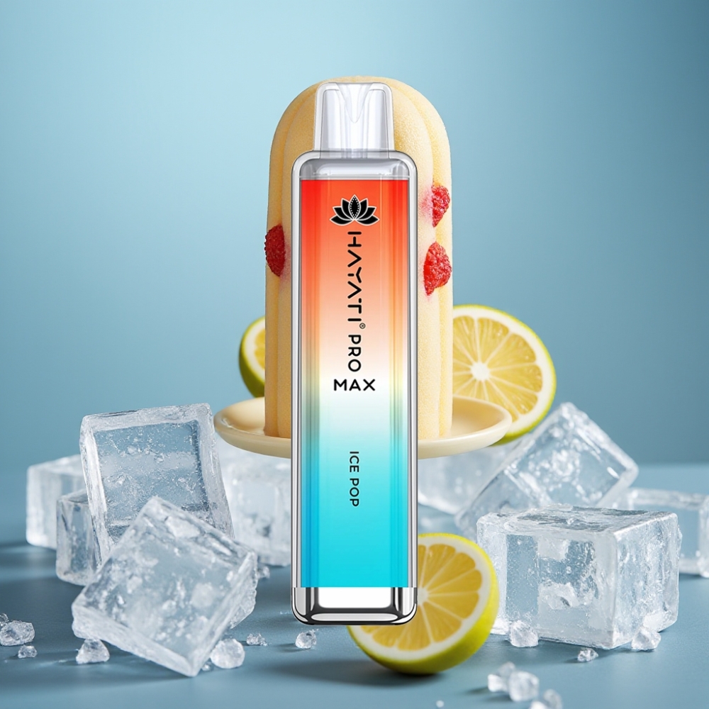 Hayati Pro Max 4000 Puffs Jednorazové Vape Ľadový Cukrík s 1400mAh batériou Hayati Pro Max 4000 Puffs Jednorazové Vape s 2ml nádržou