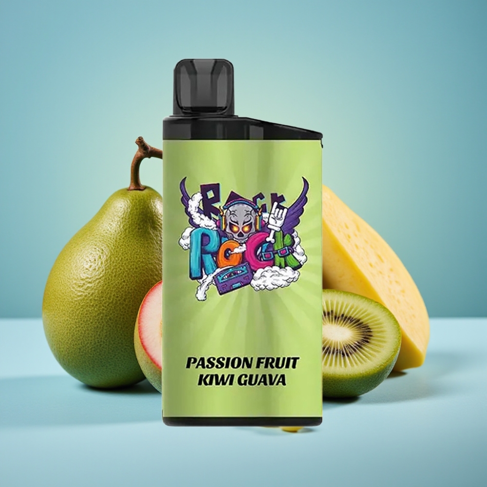 IGET Bar 3500 Puffs Dispozabilný Vape Maracuja Kiwi Guava 1400 mAh