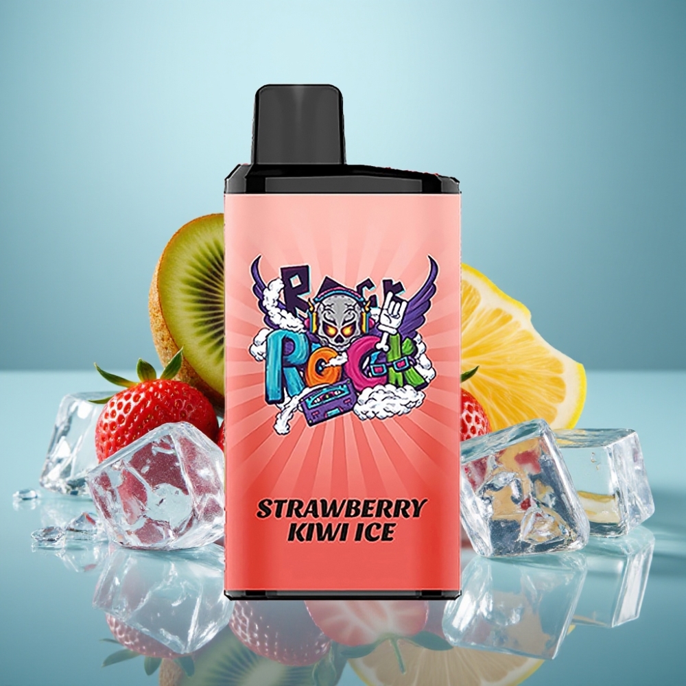 IGET Bar Pro 10000 Puffs Jednorázová Fajka Jahoda-Kivi Ľadová 2000 mAh