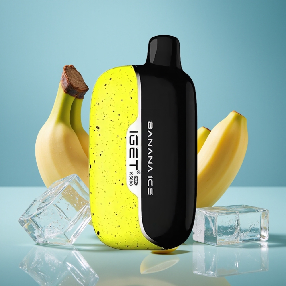 IGET Moon K5000 Puffs Jednorázová E‑cigareta Banánový ľad (5000 Puffov 815 g)