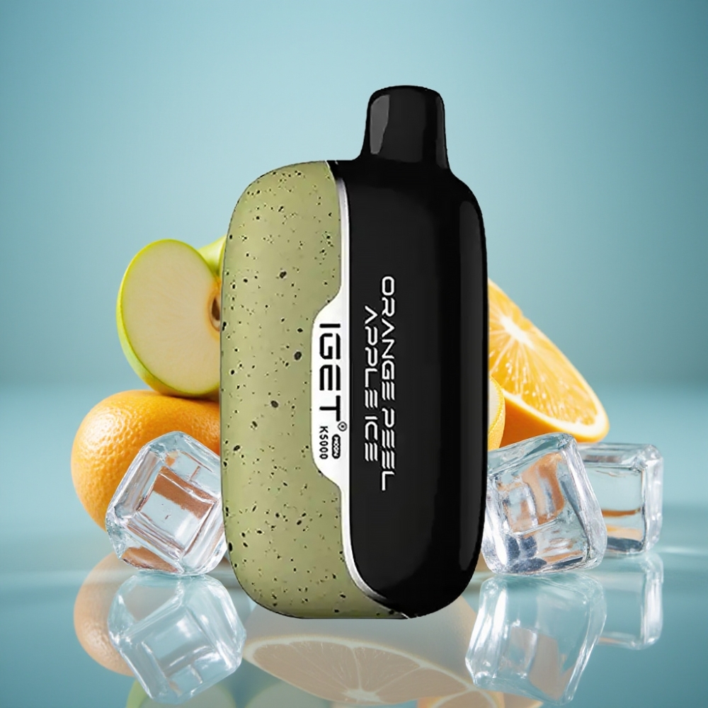 Oranžová kôra jablko ľad