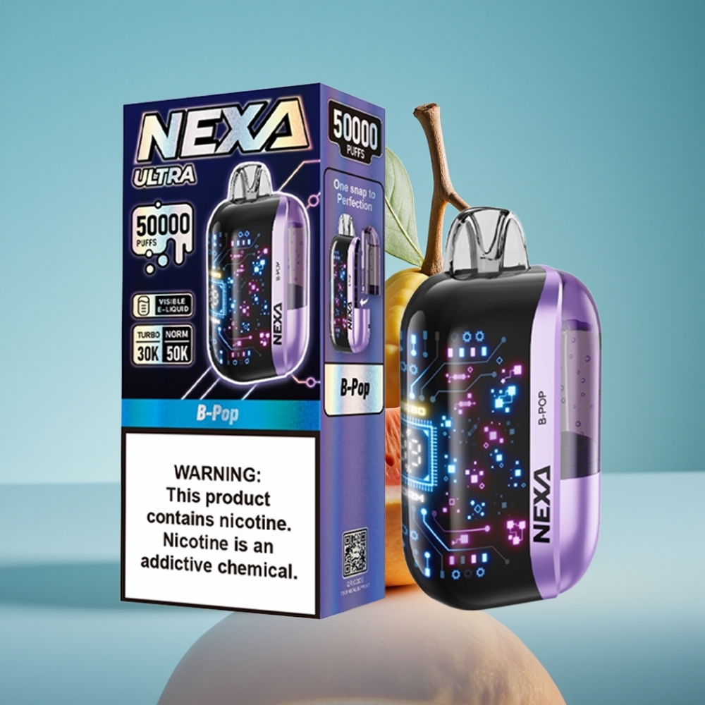 NEXA Ultra 50K B-Pop 20ml/5 Dispo Vape NEXA Ultra 50000 Puffs 800mAh Dispo Vape
