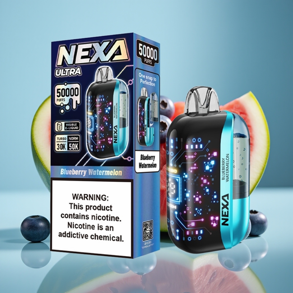 NEXA Ultra 50K Jednorazové Vape Borovica a Vodný Melón 20ml/5