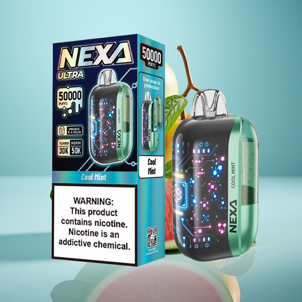 NEXA Ultra 50K Jednorazové Vape Chladivá Mäta 20ml/800mAh