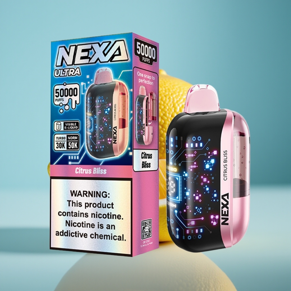 NEXA Ultra 50K Jednorazové Vape Citrus Bliss 20ml 5
