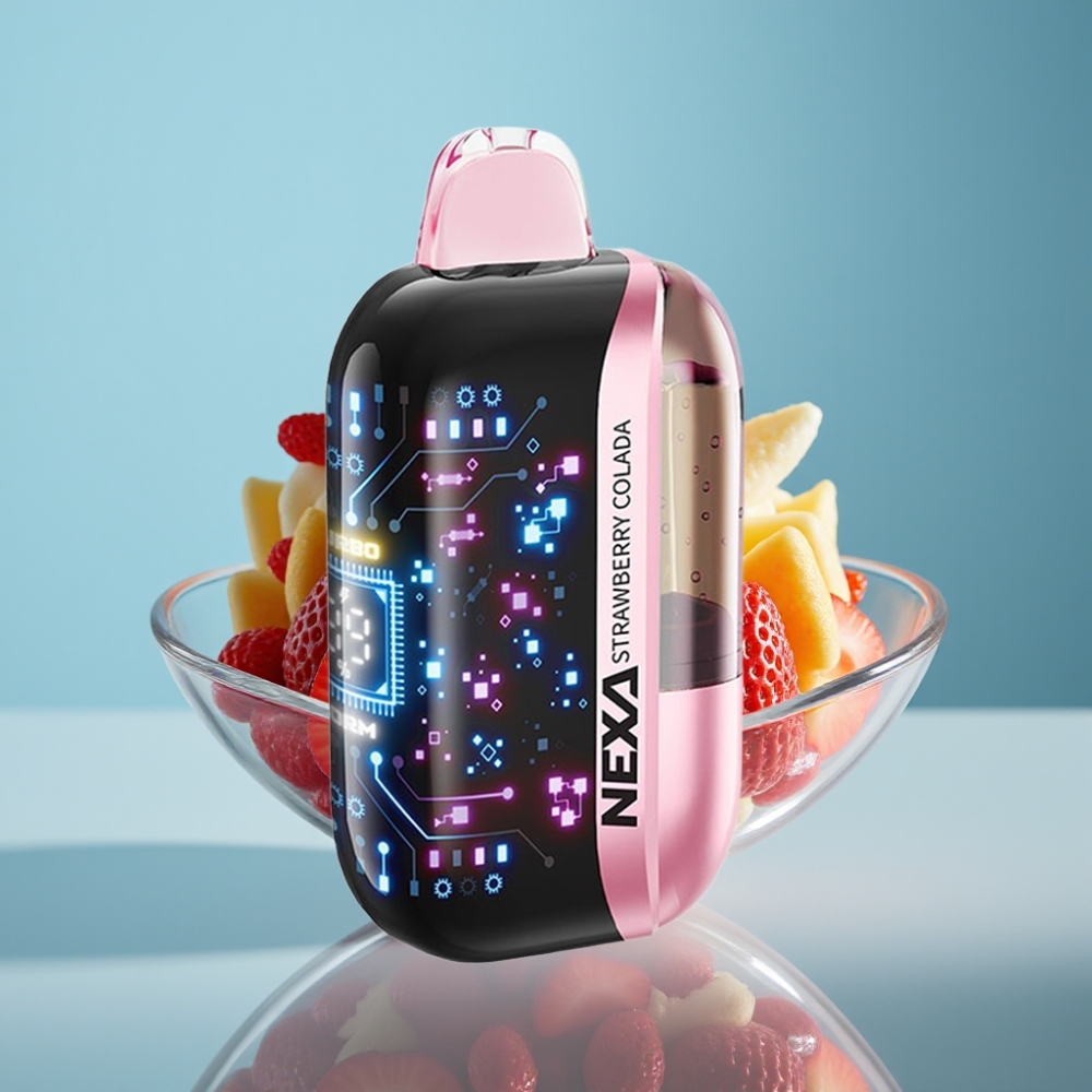 NEXA Ultra 50K Jednorazové Vape Jahoda Colada 20ml/5