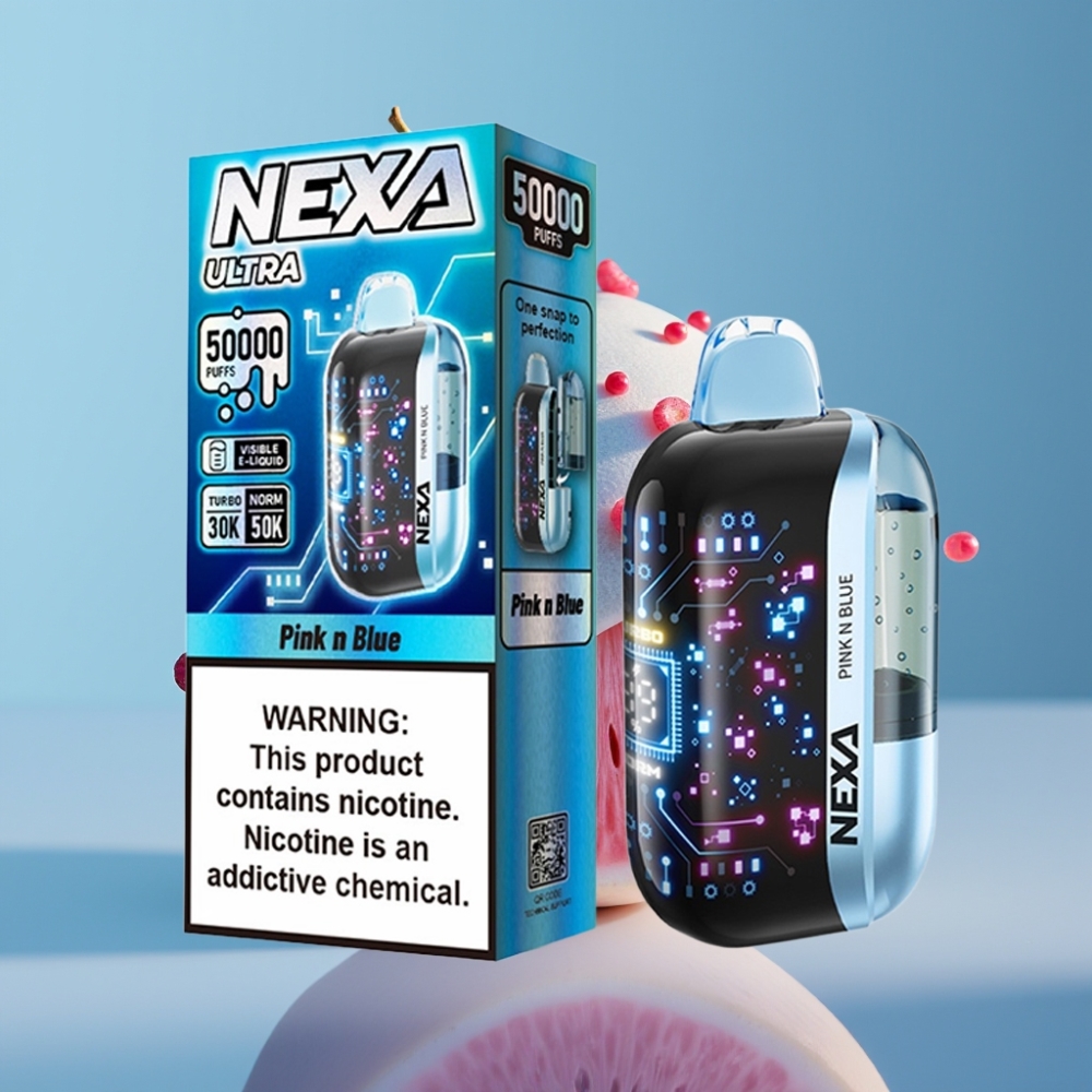 NEXA Ultra 50K Jednorazové Vape Ružová a Modrá 20ml/5
